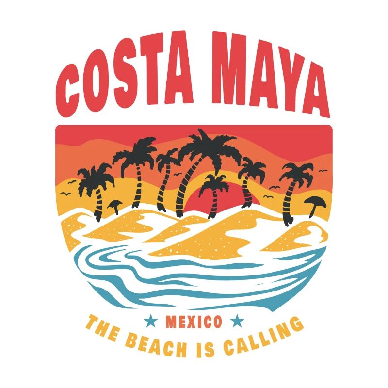 Costa Maya Mexiko Beach