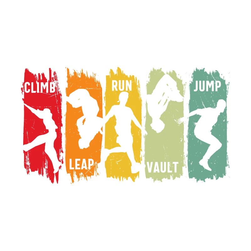 Parkour Escalade Saut en course libre Saut en saut