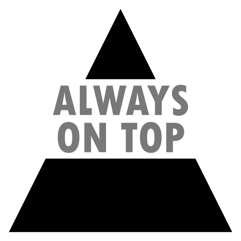 Toujours au sommet (triangle divisé)