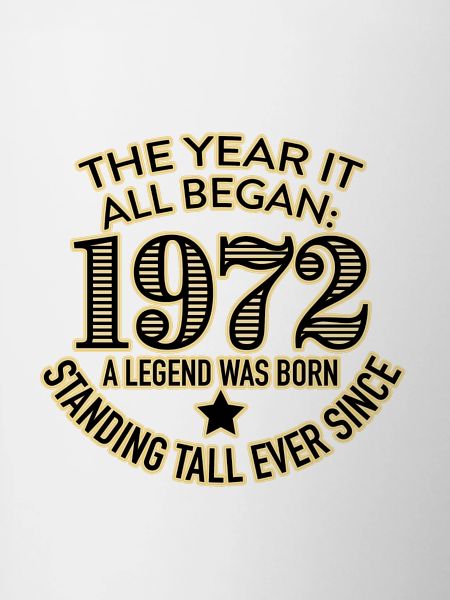 1972 Year of birth