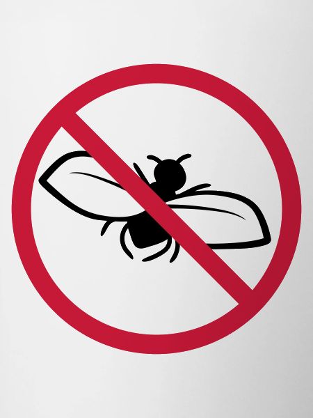Bouclier interdit de mouche