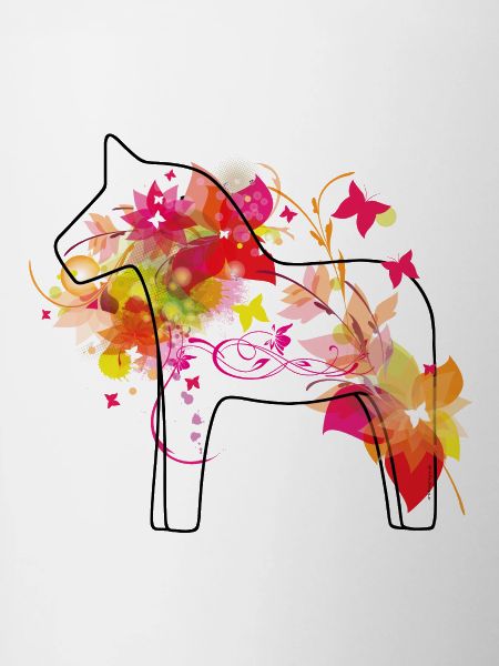 Dala Pferd Bunt