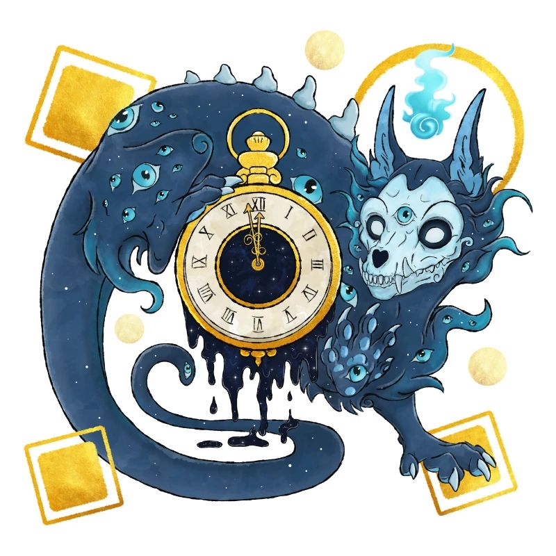 Blue Ink Spirits - Chinesischer Dämonenwächter der Zeit