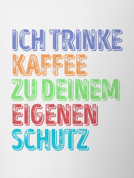 Kaffeeliebhaber Statement Kaffeetrinker Kaffee