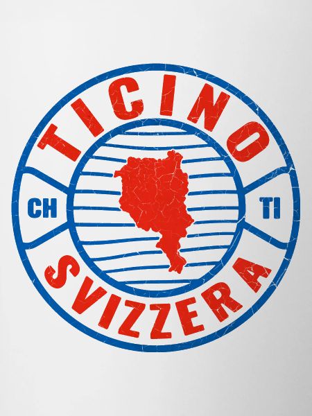 Ticino Switzerland Emblem Circle Design