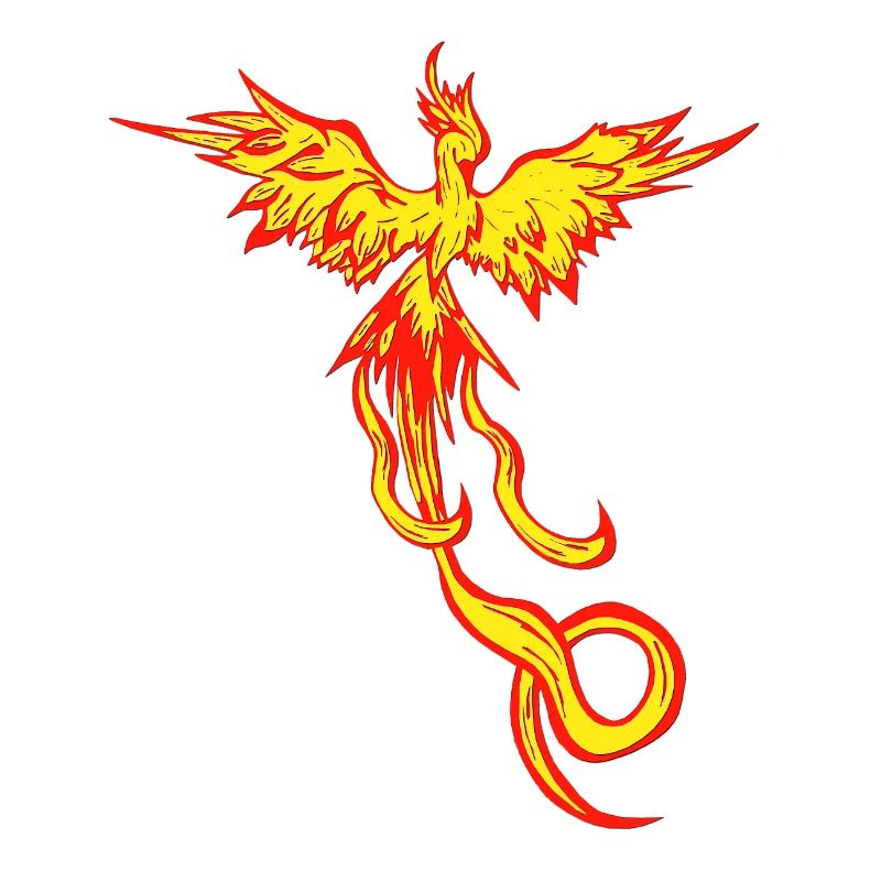 Feuervogel, fliegendes feuerwesen seite