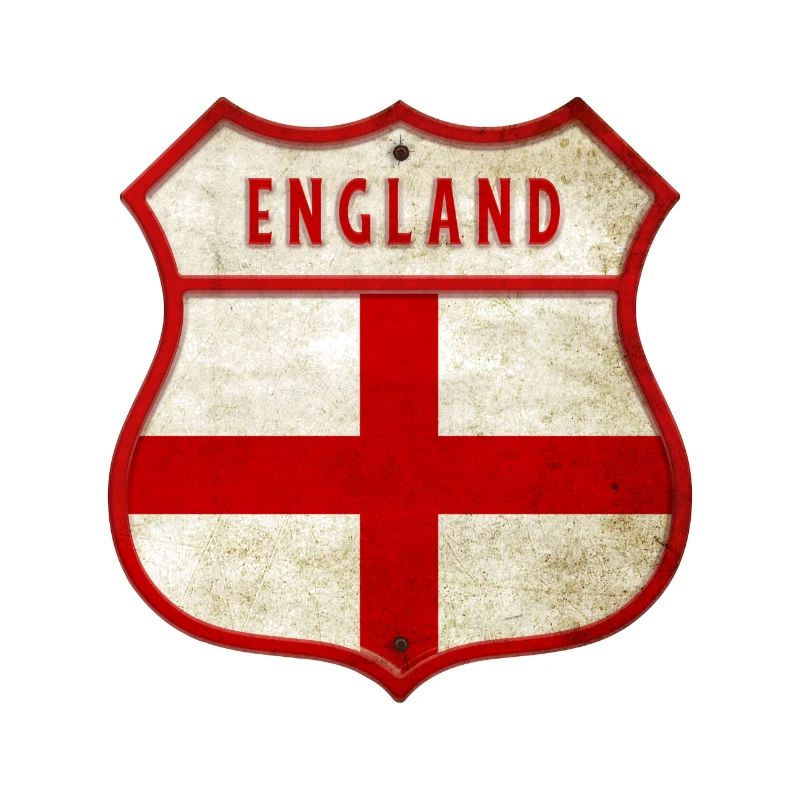 Armoiries des drapeaux de l'Angleterre