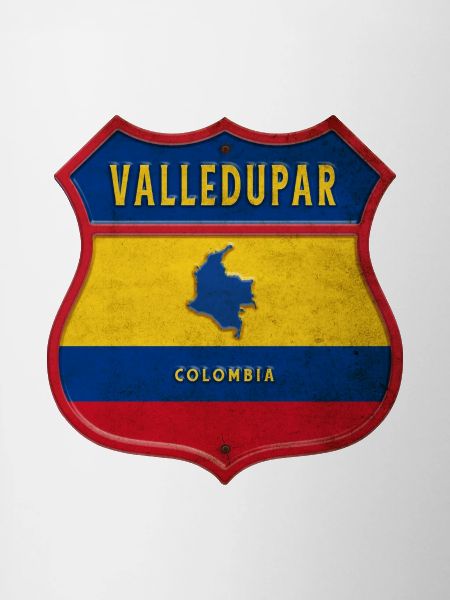 Valledupar Colombia crest design