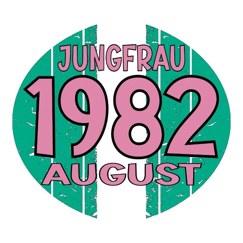 Tierkreiszeichen Jungfrau - Geburtstag August 1982