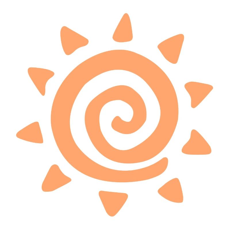 Logo soleil simple