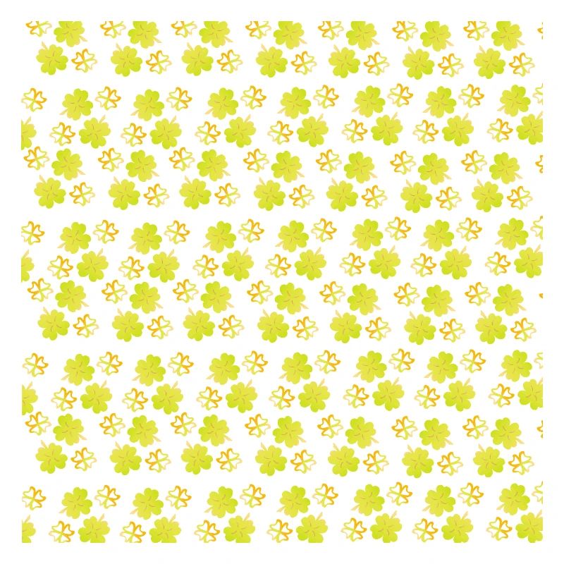 st patrick´s muster, Kleemuster goldfarben