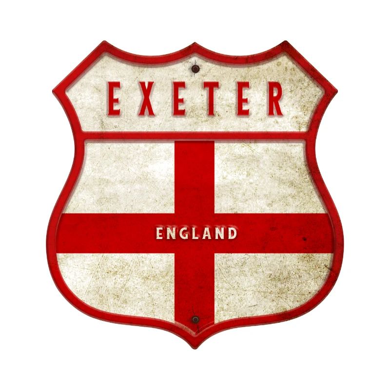 Armoiries d'Exeter, Angleterre
