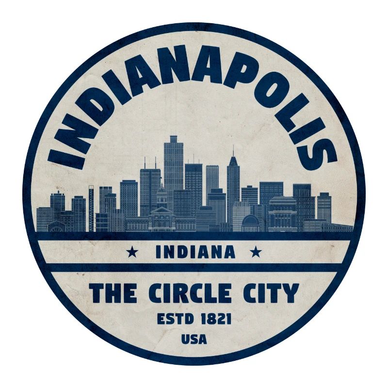Ville du comté d’Indianapolis Skyline