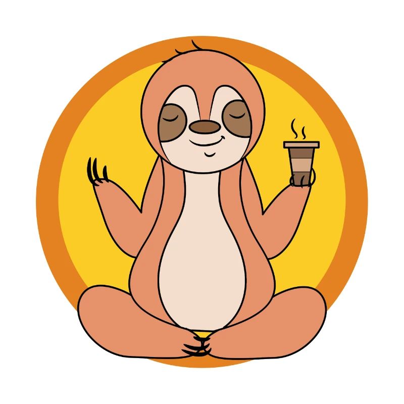 Cool Chill Sloth Mammal Relax Vegetarian