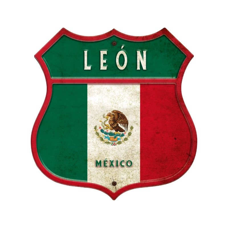 Design des armoiries de Leon Mexico