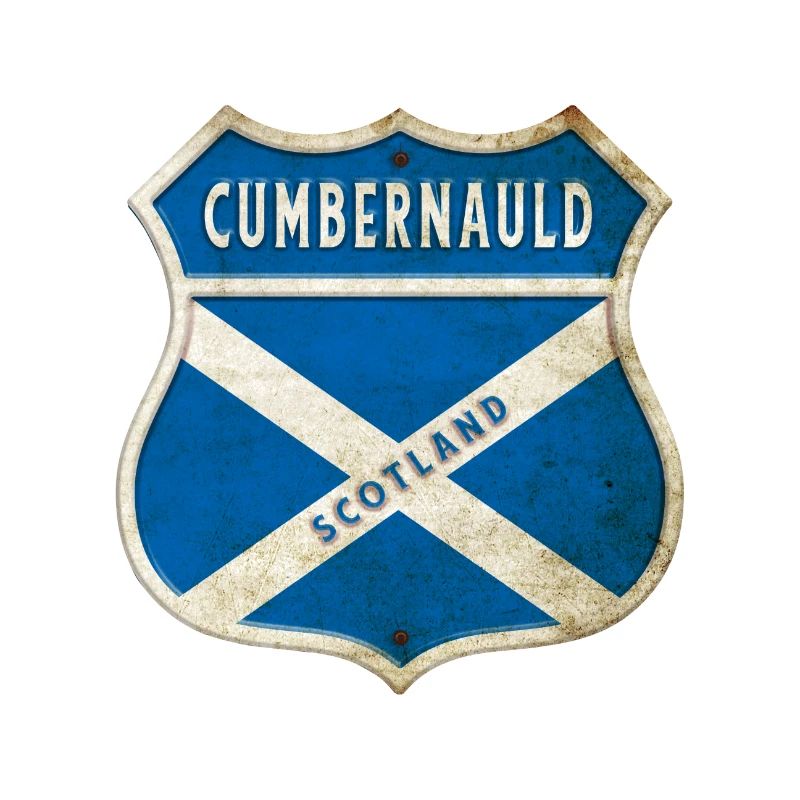 Motif du drapeau écossais de Cumbernauld