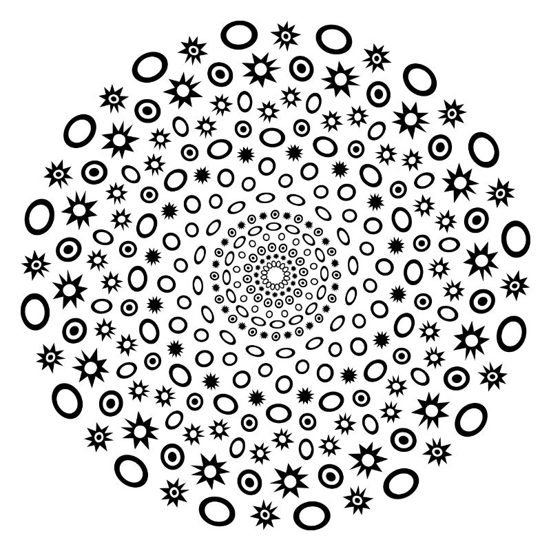 Cercles et étoiles