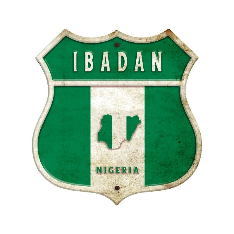 Design du drapeau d'Ibadan, Nigeria