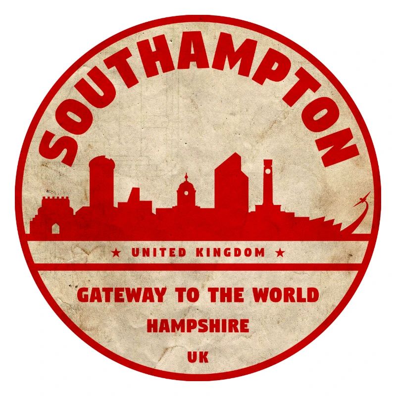 Southampton Skyline Abzeichen