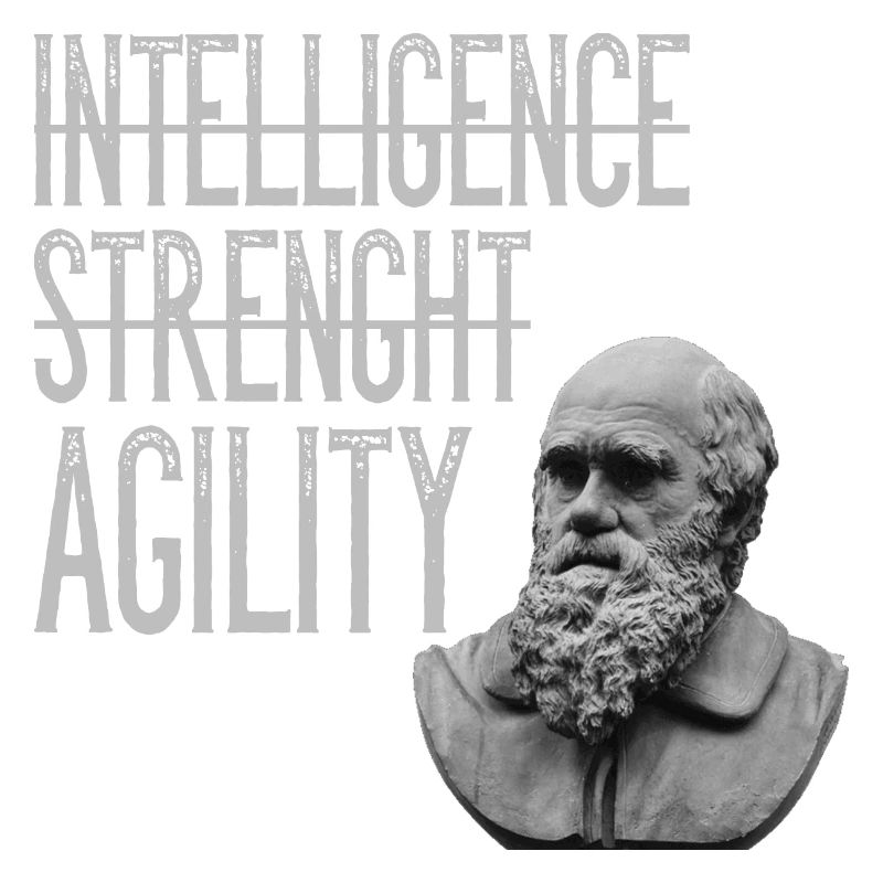 Charles Darwin Agilité Agilité Adaptable