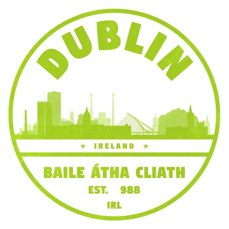 Dublin Skyline Stamp