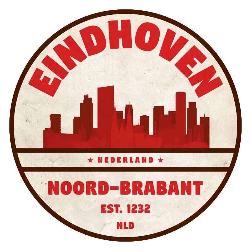 Eindhoven Skyline Badge NL