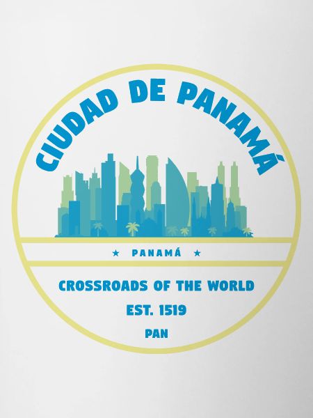 Panama City Skyline Emblem