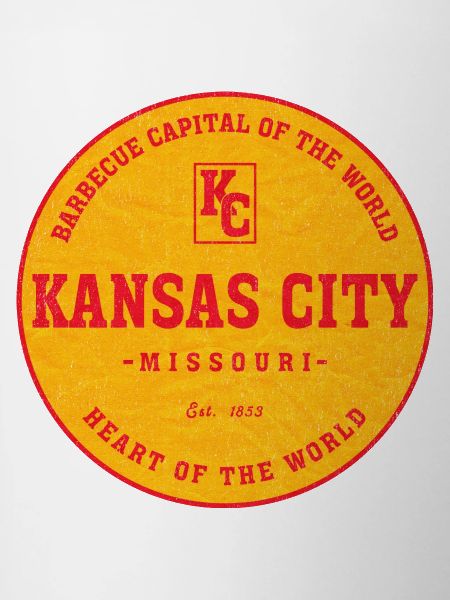 Kansas City BBQ Emblem Circle