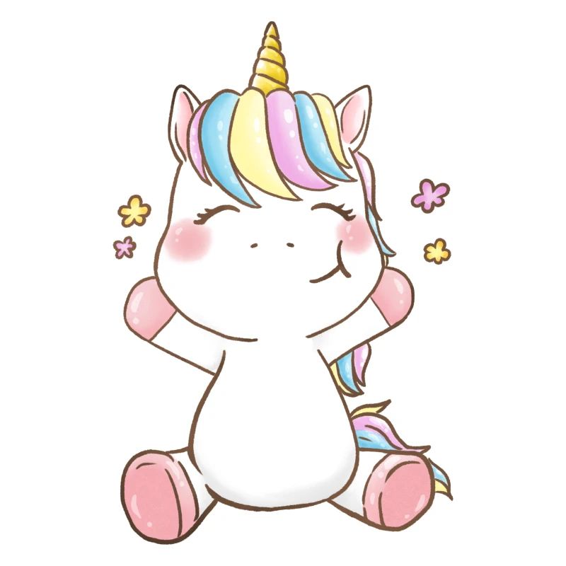 Fröhliches Einhorn