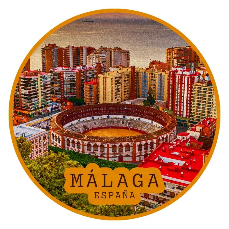 Panorama des arènes de Malaga