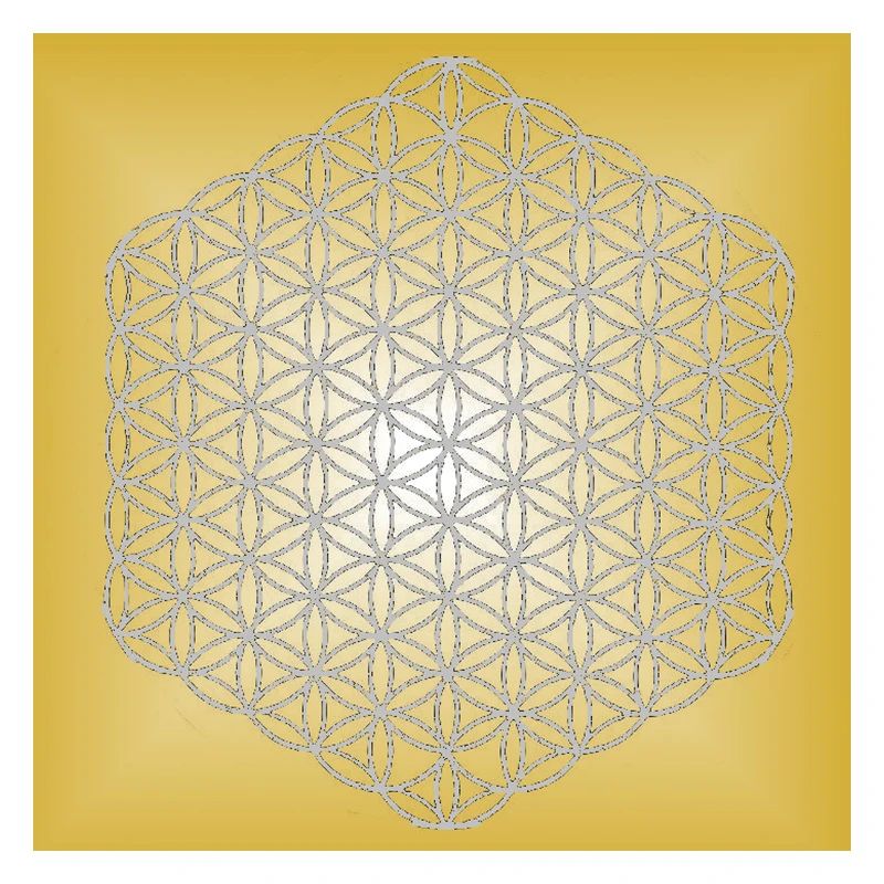 Fleur de Vie argent - 5ème dimension