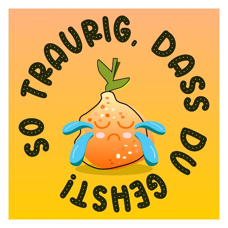 TRAURIGER ABSCHIED ORANGEN
