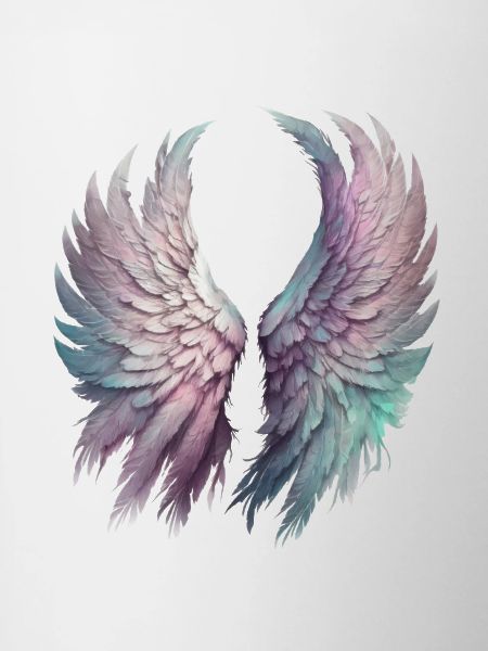 Ailes Pastel Éthéré