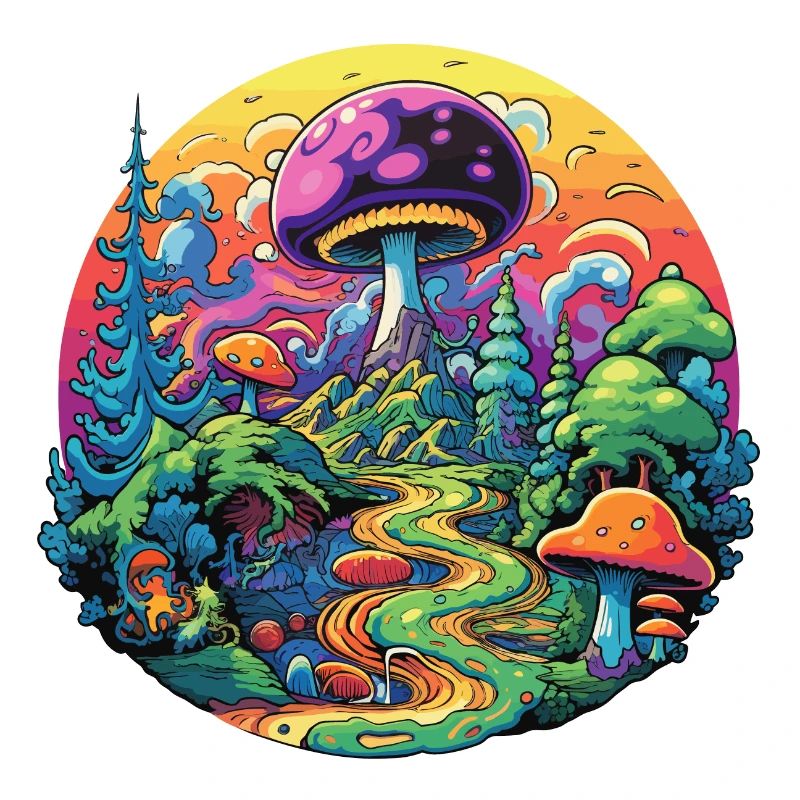 Champignons psychédéliques