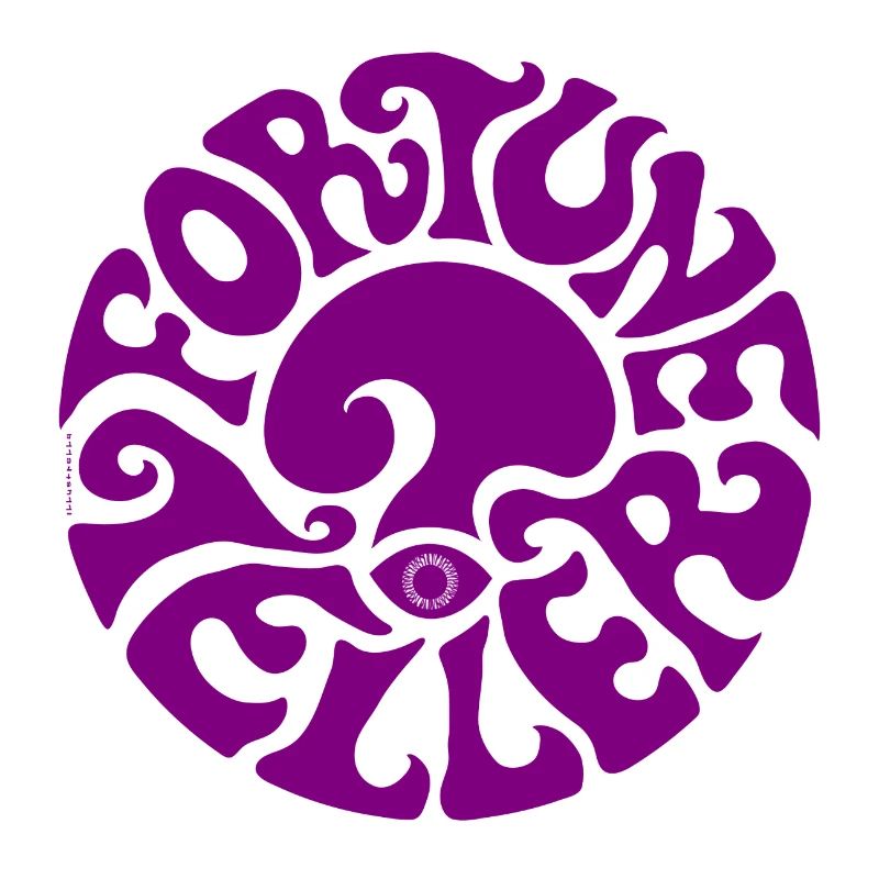FORTUNE TELLER - purple - fortune teller psychedelic