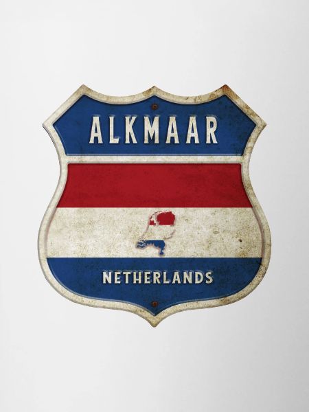 Alkmaar Pays-Bas Drapeaux Armoiries