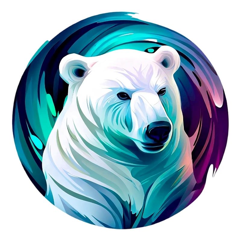 White polar bear