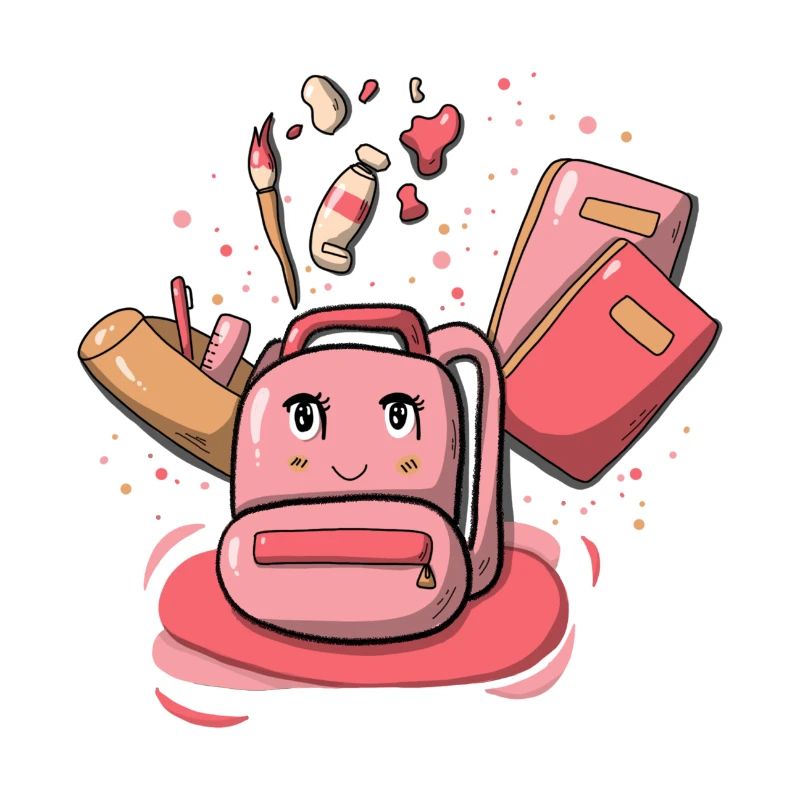 Rentree sac rose