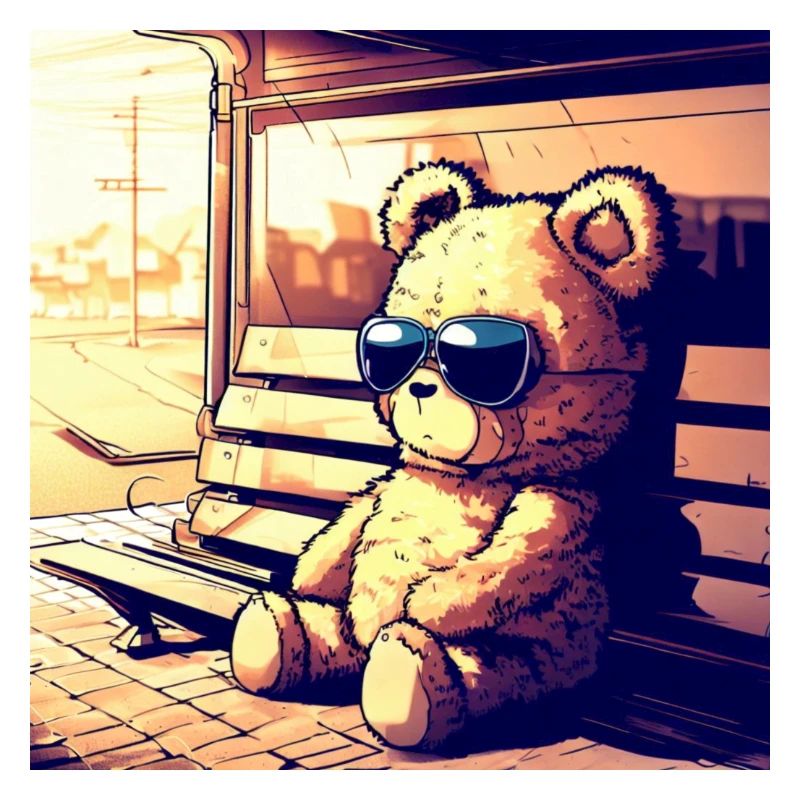 Teddy waiting Manga