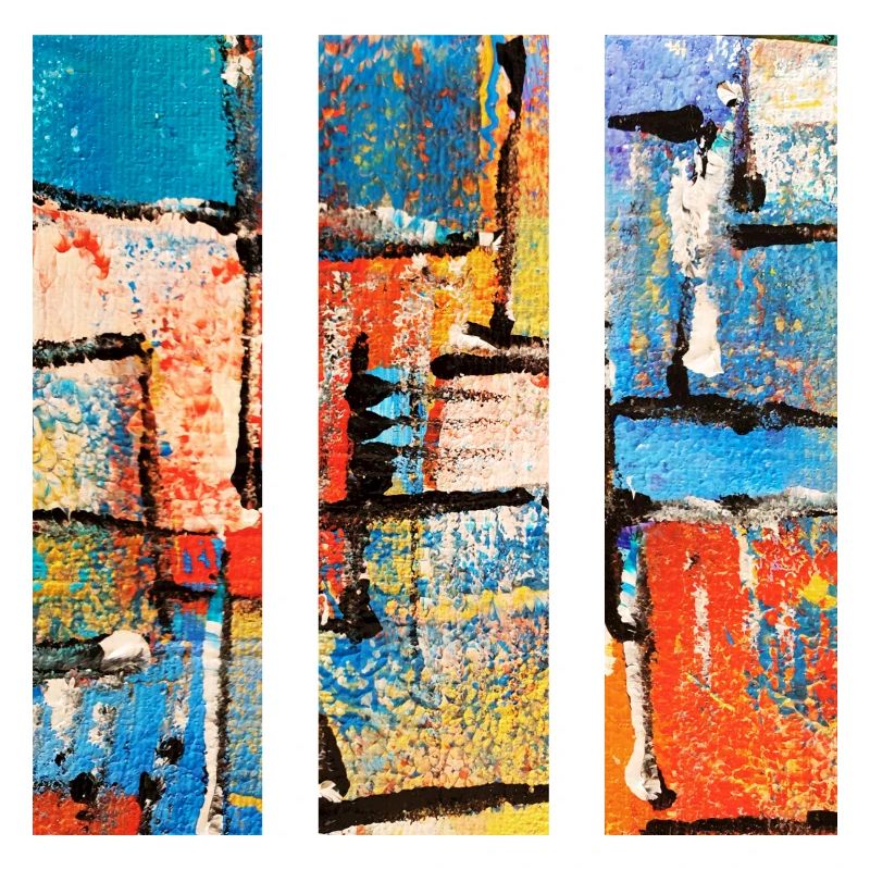 Design abstrait d’art urbain