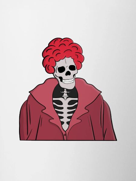 Stylish skull