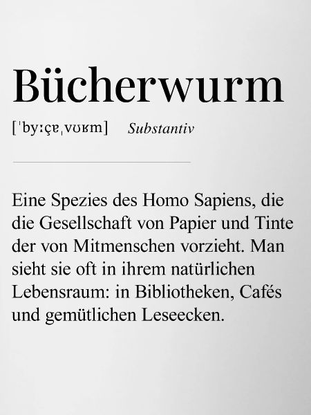 Bücherwurm Duden