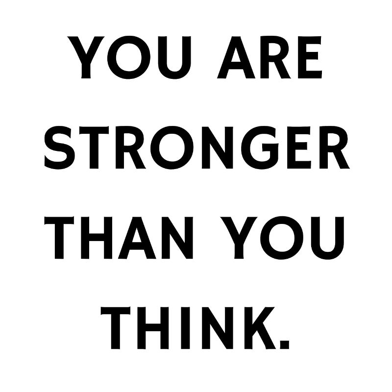 Empowering Strength Quote Design