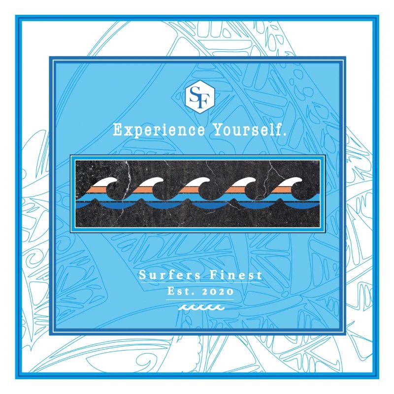 Surf Design Waves Logo Polynesian