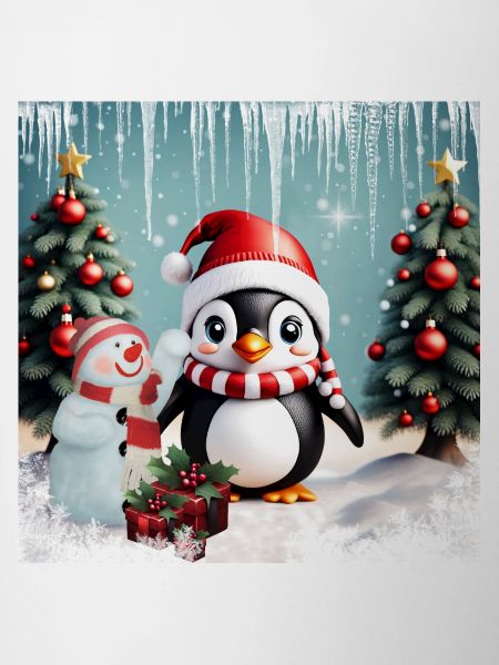 Cute funny penguin