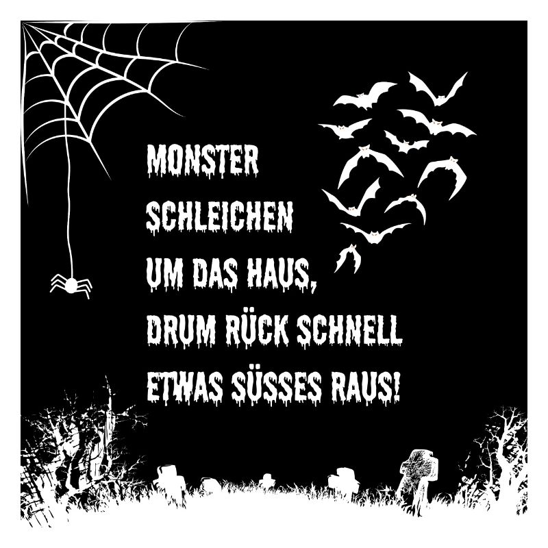 Monster schleichen um das Haus, drum rück schne...