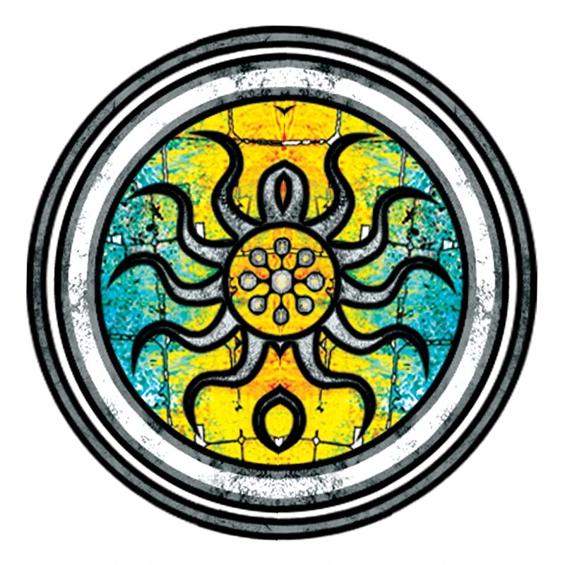 Pieuvre abstraite avec motif de mandala