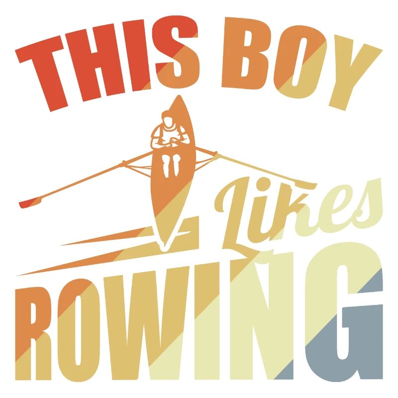 Ce garçon aime l’aviron