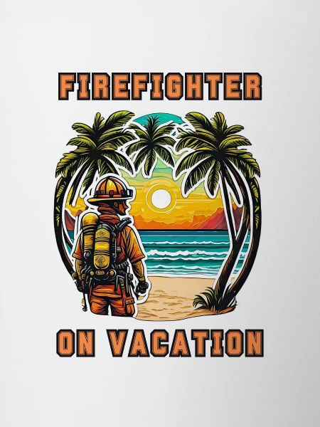 Firefighter on vacation