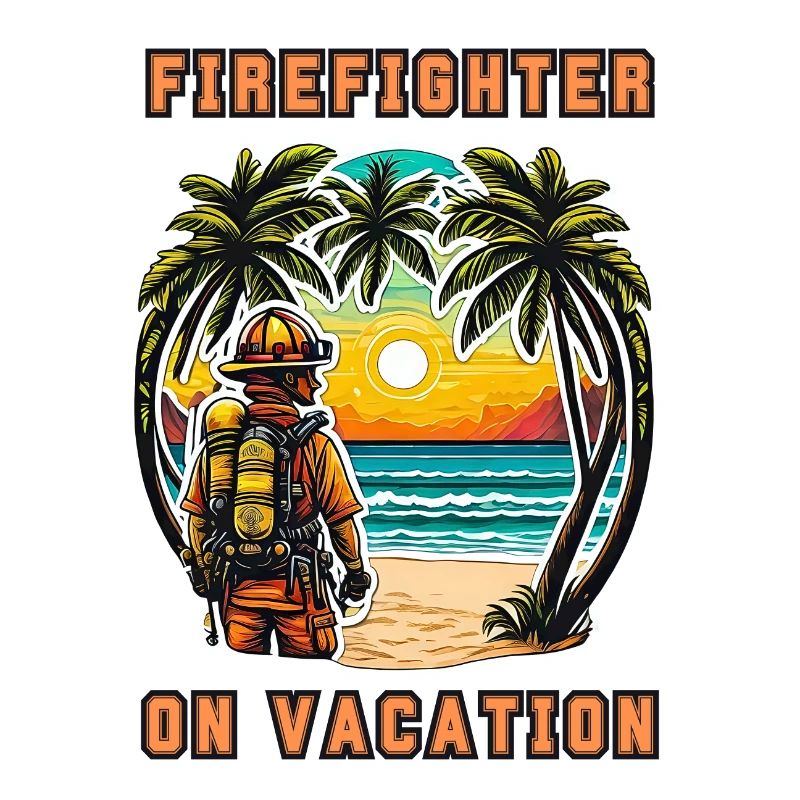 Firefighter on vacation